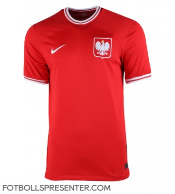 Polen Borta Matchtröja Dam VM 2022 Kortärmad